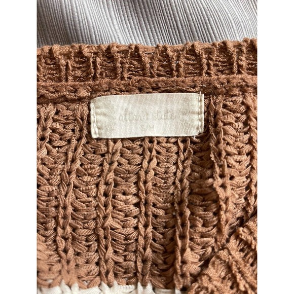 Altar'd State Womens Size S/M Sweater Striped Long Sleeve Pullover Oversized - Picture 2 of 9